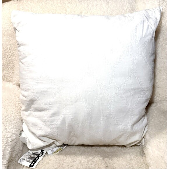 Hearth & Hand w/ Magnolia 26x26 Trellis Euro Bed Pillow Cream NEW - Picture 5 of 6